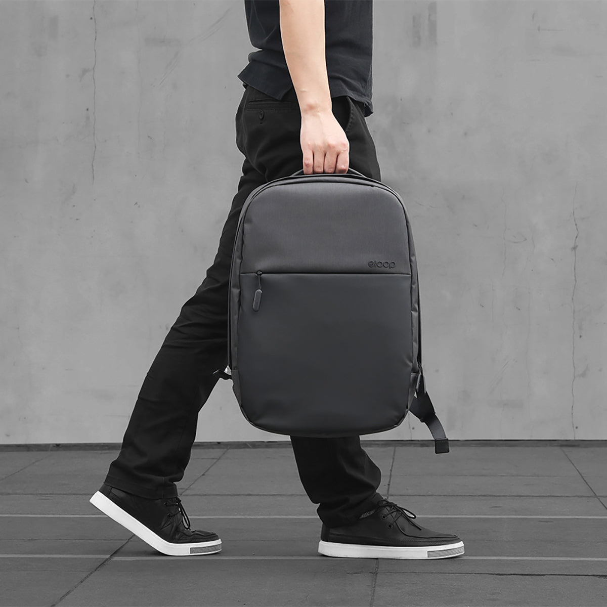 eloop City 17-Inch Laptop Backpack - Water Resistant Ultra Tough Laptop detail view 2