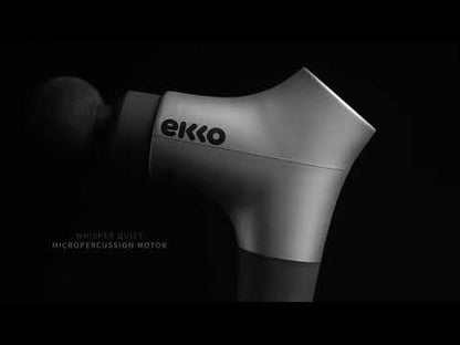 Ekko One Pro Edition Athlete Tested Percussive Therapy Smart Sports Massager with Accessories and Carrying Case - Free Shipping