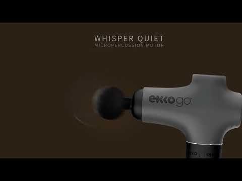 Ekko Go Percussive Therapy Mini Travel Smart Sports Massager product video