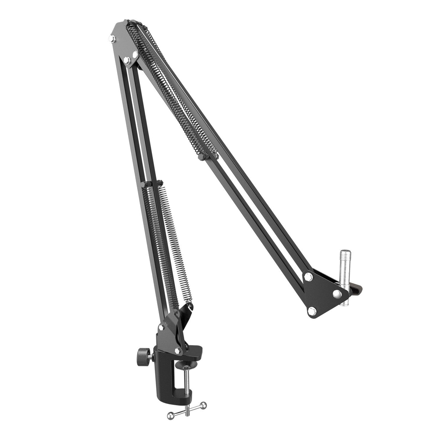 Sonictrek Boom Arm with C Clamp for Podcasting Fits Most Standard Microphones